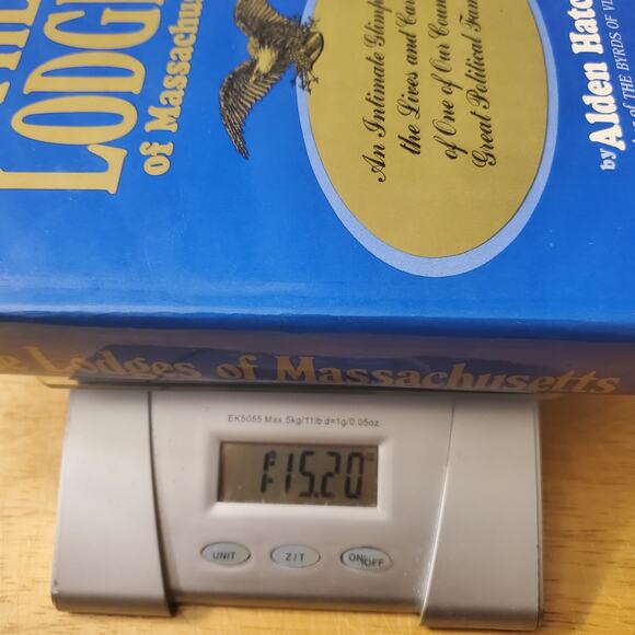 Alden Hatch The Lodges of Massachusetts 1st Edition 1973 - Picture 10 of 10